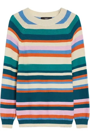 Max Mara Truien, Dames, Veelkleurig, L, Katoen, Veelzijdige modieuze gebreide top