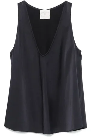 FORTE FORTE Tops, Dames, Zwart, M, Zijden Top en Rok Set