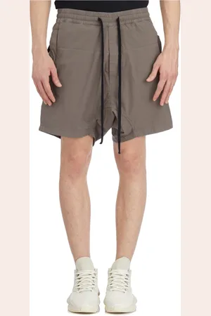 THOM KROM Korte broeken, Heren, Grijs, M, Katoen, Lage Kruis Katoenen Bermuda Shorts