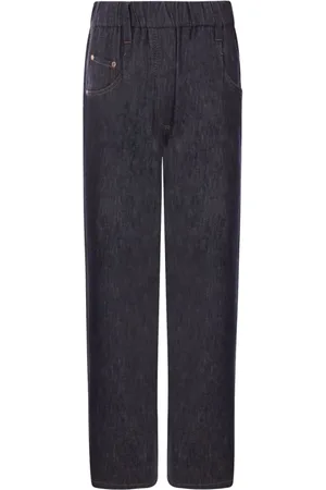Brunello Cucinelli Jeans, Dames, Blauw, S, Denim, Klassieke denim broek voor dagelijks gebruik
