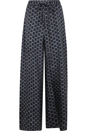 PIERRE-LOUIS MASCIA Broeken, Dames, Zwart, M, Aloe Wijde Broek