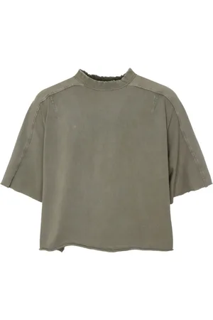Entire Studios Tops, Heren, Grijs, L, Katoen, Vintage Dart T-Shirt