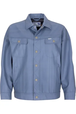 Stutterheim Jassen, Dames, Blauw, L, Waterdichte Storm Rider Jas