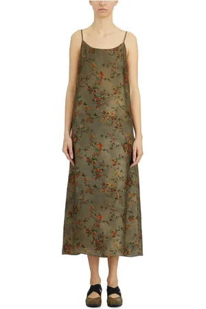 UMA WANG Kleedjes, Dames, Veelkleurig, S, Cupro en Viscose Anaya Jurk