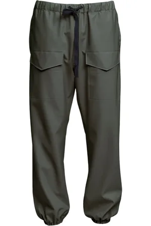 Stutterheim Broeken, unisex, Groen, 2Xs, Waterdichte Unisex Coverall Broek