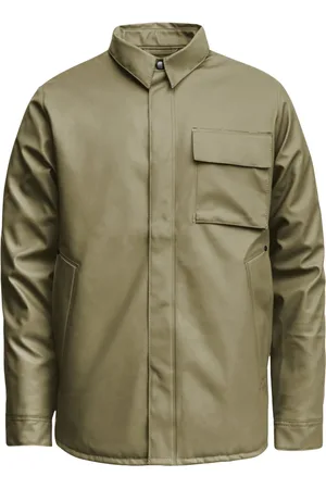 Stutterheim Jassen, unisex, Groen, S, Waterdichte Winter Overshirt Jas