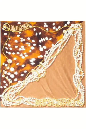 Moschino Accessoires, Dames, Veelkleurig, ONE Size, Stijlvolle Sjaal voor Modieuze Look