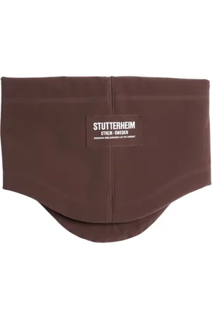 Stutterheim Accessoires, unisex, Bruin, ONE Size, Matte Regen Kraag