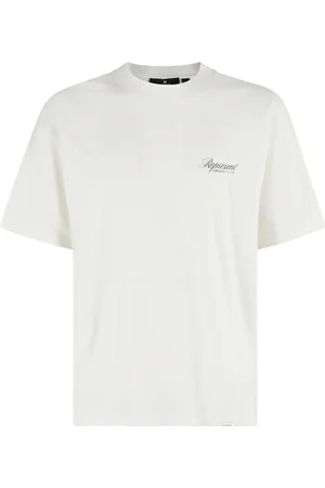 Represent Tops, Heren, Wit, M, Katoen, Club Script T-shirt