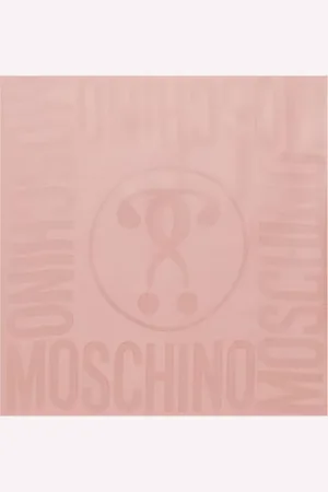 Moschino Accessoires, Dames, Roze, ONE Size, Stijlvolle Sjaal voor Modieuze Look