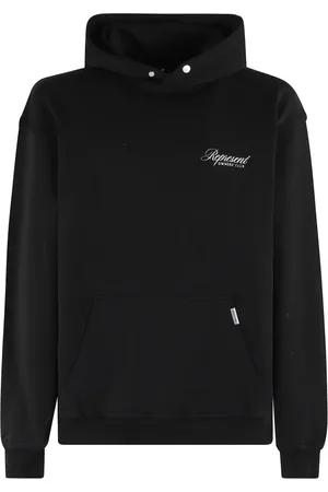 Represent Sweatshirts & Hoodies, Heren, Zwart, L, Katoen, Club Script Hoodie