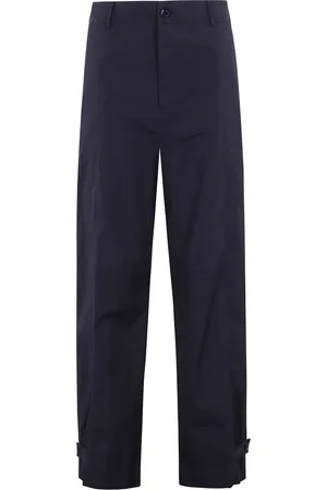 SEMICOUTURE Broeken, Dames, Blauw, XS, Elegante Bloemenjurk voor Vrouwen