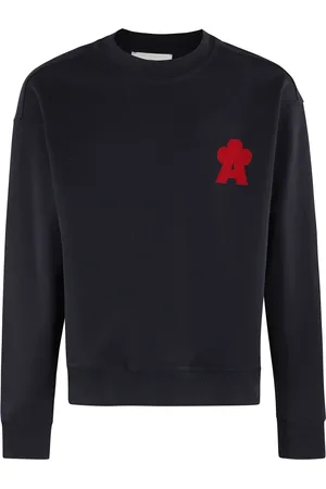 A PAPER KID Sweatshirts & Hoodies, Heren, Blauw, S, Comfortabele Sweatshirt voor een stijlvolle look