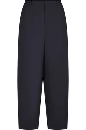 Annette Görtz Broeken, Dames, Zwart, L, Katoen, Zwarte Levi Broek met Elastische Taille