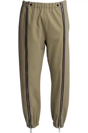Stutterheim Broeken, Heren, Groen, S, Matte Overall Broek met Beenritsen