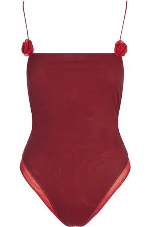 Oseree Badkleding, Dames, Rood, S, Rode Bikini Badpak