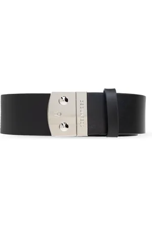 Dsquared2 Accessoires, Dames, Zwart, 70 CM, Leer, Leren Riem