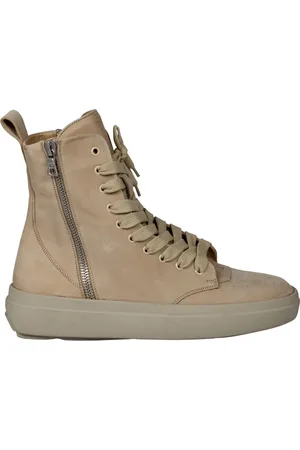 Represent Schoenen, Heren, , 42 EU, Leer, Nubuck Leren High-Top Sneakers