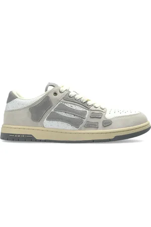 AMIRI Schoenen, Heren, Grijs, 40 EU, Leer, Sneakers Crystal Suede Skel Top