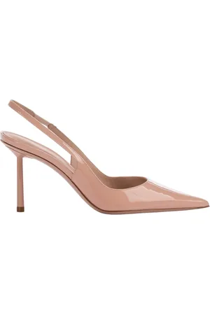 LE SILLA Schoenen, Dames, , 38 EU, Nude Patent Slingback Stiletto Hakken