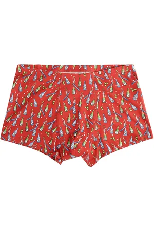 MC2 SAINT BARTH Ondergoed, Heren, Rood, S, Bubble Print Boxershorts Beperkte Kersteditie