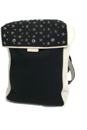 Jimmy Choo Pre-owned, Dames, Zwart, ONE Size, Pre-owned Leather backpacks