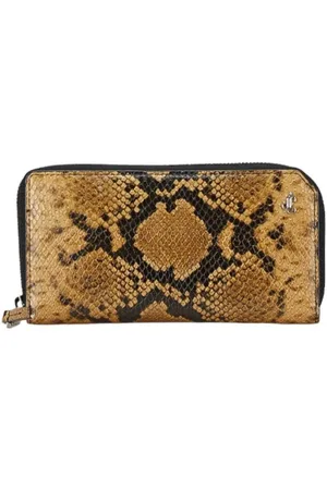 Jimmy Choo Pre-owned, Dames, Zwart, ONE Size, Leer, Tweedehands leren portemonnees