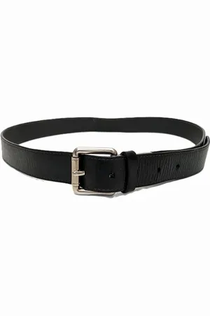 LOUIS VUITTON Pre-owned, Dames, Zwart, ONE Size, Leer, Pre-owned Leather belts