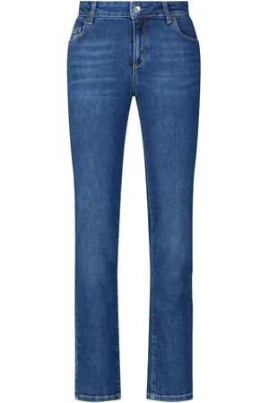 Liu Jo Jeans, Dames, Blauw, W30, Katoen, Slim-fit jeans met logo
