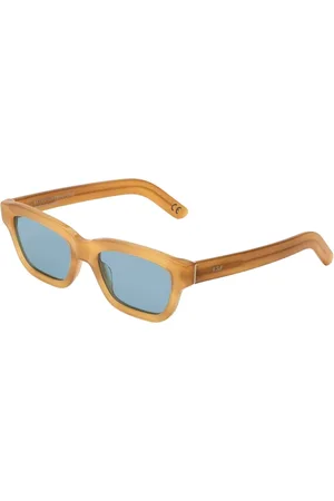 Retrosuperfuture Accessoires, Heren, Bruin, ONE Size, Milano Vierkante Zonnebril