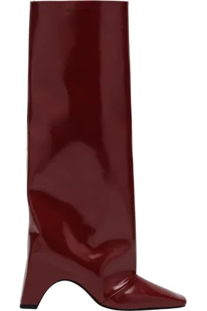 COPERNI Schoenen, Dames, Rood, 37 EU, Leer, Hoge laars