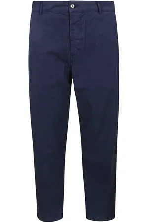Universal Works Broeken, Heren, Blauw, W30, Katoen, Katoenen Militaire Chino Broek
