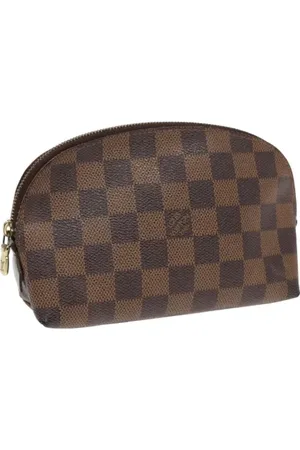 LOUIS VUITTON Pre-owned, Dames, Bruin, ONE Size, Pre-owned Canvas wallets