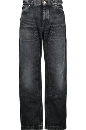 VERSACE Jeans, Heren, Zwart, W30, Denim, Klassieke Cargo Jeans Lente-Zomer 2025