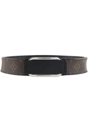 LOUIS VUITTON Pre-owned, Heren, Bruin, ONE Size, Pre-owned Canvas belts
