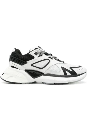 AMIRI Schoenen, Heren, Zwart, 42 EU, Zwarte Runner Sneakers met Logo Details