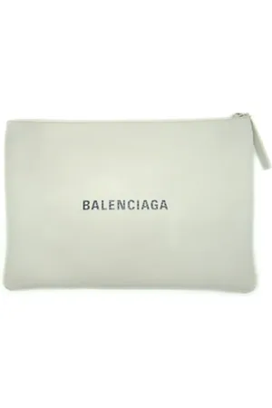 Balenciaga Pre-owned, Dames, Wit, ONE Size, Leer, Pre-owned Leather balenciaga-bags