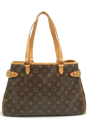 LOUIS VUITTON Pre-owned, Dames, Bruin, ONE Size, Pre-owned Canvas shoulder-bags