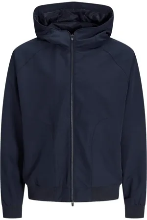 JACK & JONES Jassen, Heren, Blauw, XL, Essentials Bomberjack in Blauw