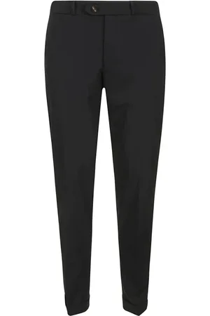 RRD Broeken, Heren, Zwart, L, Polyester, Winter Chino Broek met Knoopsluiting