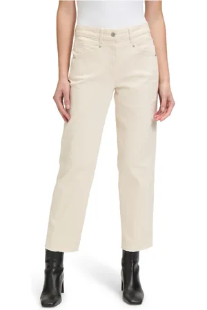 Betty Barclay Broeken, Dames, , M, Casual Slim-Fit Broek met Zakken
