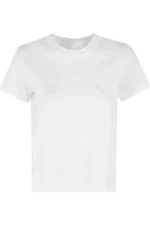 Alexander Wang Tops, Dames, Wit, XS, Essentiële Shrunken Tee