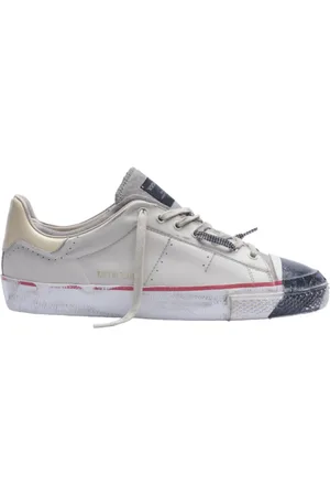 Hidnander Schoenen, Dames, Wit, 36 EU, Leer, Starless Low Dames Sneakers
