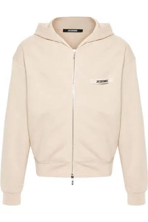 Jacquemus Sweatshirts & Hoodies, Heren, , XS, Katoen, Zip-Up Hoodie