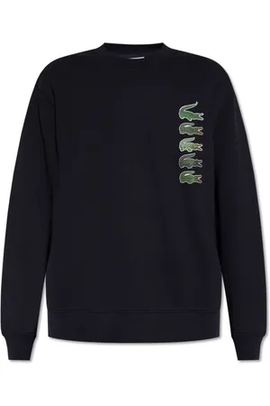 Lacoste Sweatshirts & Hoodies, Heren, Blauw, S, Katoen, Crewneck Sweatshirt