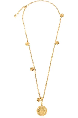 Dolce & Gabbana Accessoires, Heren, Geel, ONE Size, Messing Ketting