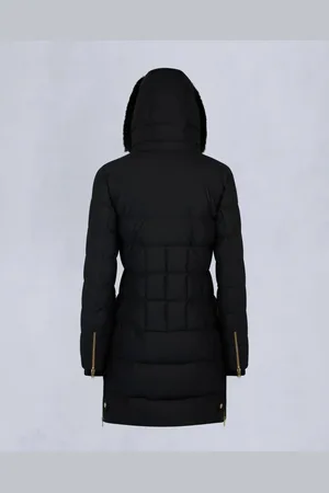 Moose Knuckles Mantels, Dames, Zwart, S, Shearling Parka