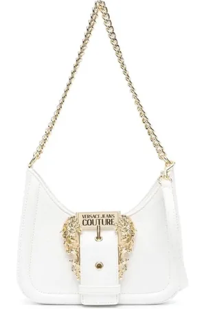 VERSACE Tassen, Dames, Wit, ONE Size, Schoudertas