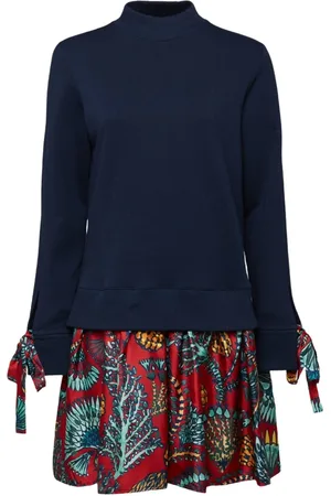 La DoubleJ Kleedjes, Dames, Veelkleurig, S, Katoen, Sporty Jurk