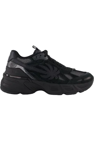 Palm Angels Schoenen, Heren, Zwart, 45 EU, PA 4 Sneakers